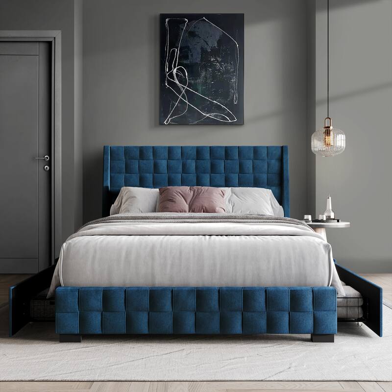 CraftPorch Minimalist Platform Bed