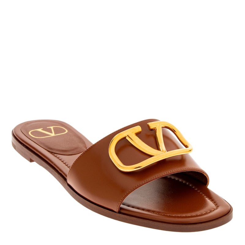 Vlogo Signature Leather Sandals