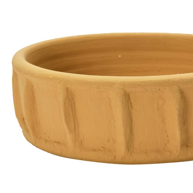 Decorative Terra-cotta Bowl