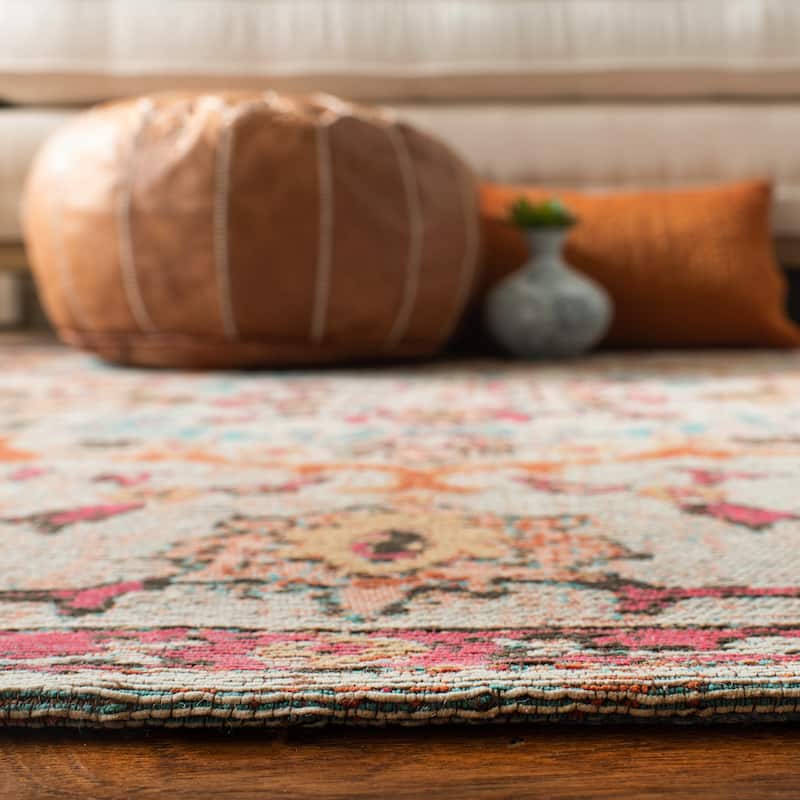 SAFAVIEH Classic Vintage Boho Fraga Oriental Cotton Rug