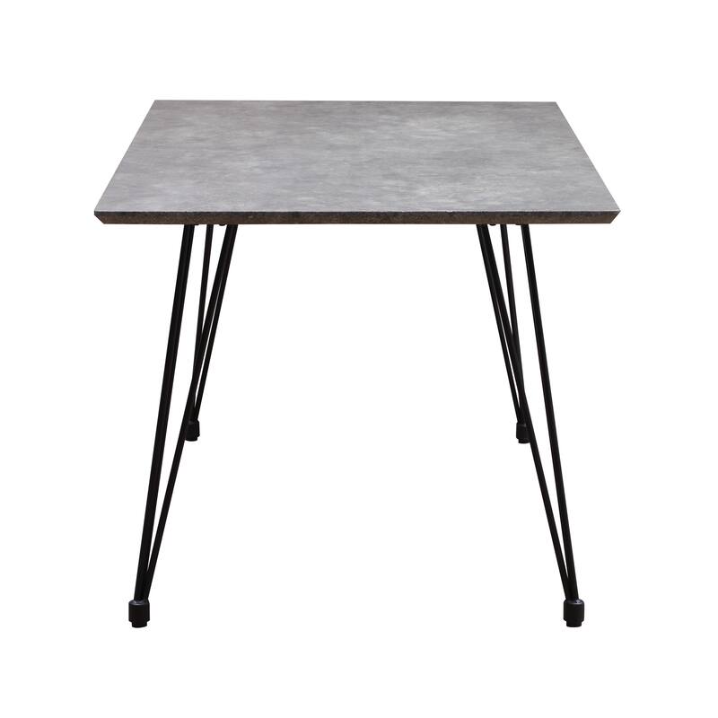 Somette Shiva Brown and Black Dining Table