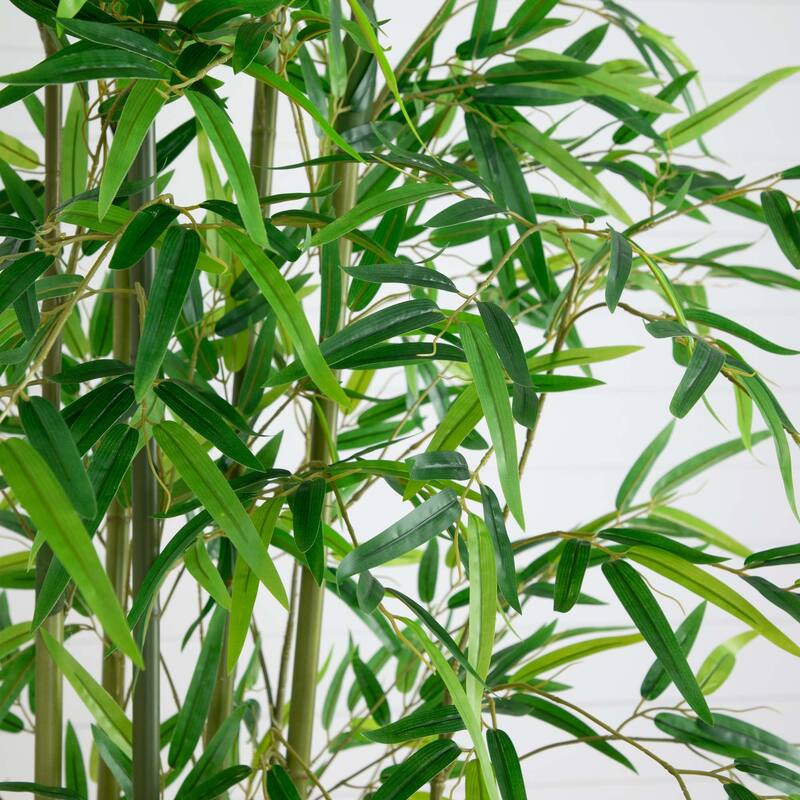 Potted Artificial Bamboo Tree - 11' - Green