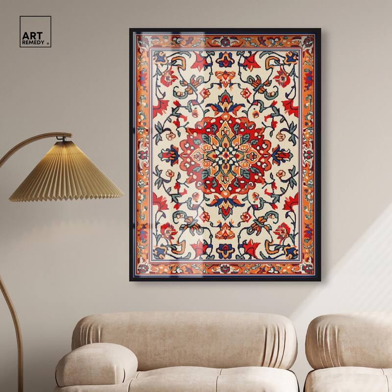 Morrocan Garden II Shadowbox by Art Remedy