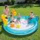 preview thumbnail 1 of 8, Gymax Inflatable Play Center w/Slide Seahorse-shaped Sprinkle for - Multi-colored Multi-colored - Kids