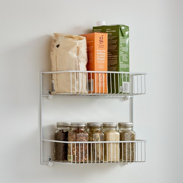 Shoe Shelf For Closet ClosetMaid 4-Tier Wall Rack - 18-Inch Wide