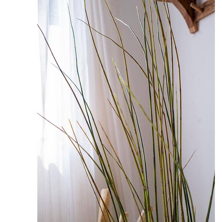 RusticReach Artificial Rough Horsetail Plant Long Stem 54" Tall