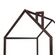 preview thumbnail 55 of 60, Kids Wood House Bed Frame w/ Roof & Fence,Slats are not Included