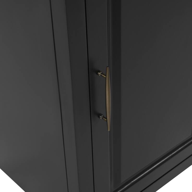 Bathroom Vanity with Sink,Door Shelf,Soft-closing Door