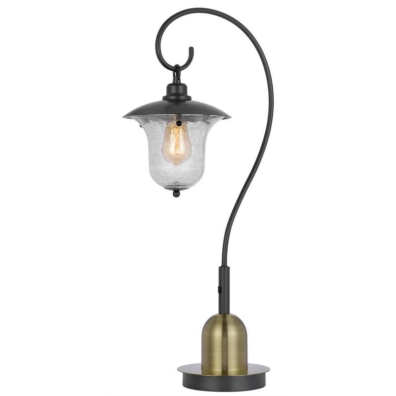 Walcott 32" Height Dark Bronze/Antique Brass Metal Table Lamp - One Size