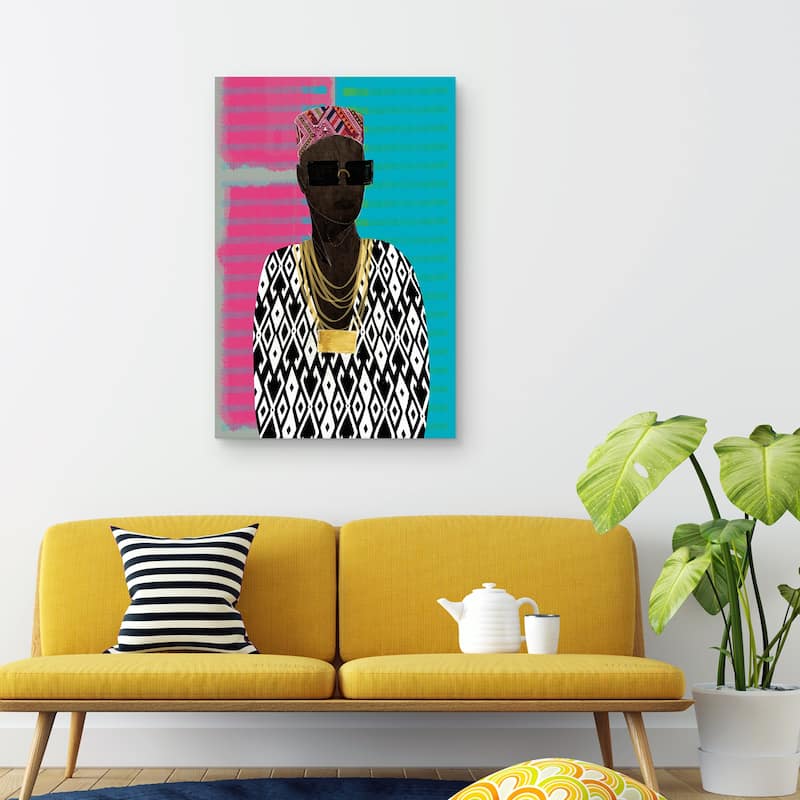 Man Fly by Nikki Chu Canvas Art Print