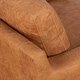preview thumbnail 9 of 55, Poly & Bark Sorrento 35" Lounge Chair - Full Grain Genuine Italian Leather