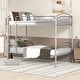 preview thumbnail 2 of 14, Multifunctional Twin over Twin Bunk Bed, Convertible to Two Beds