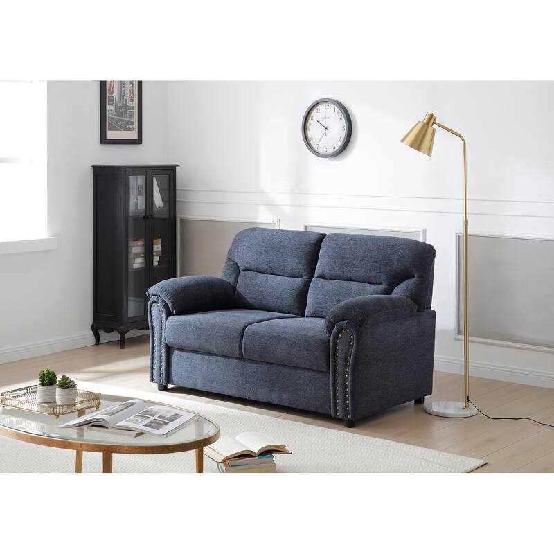 Hamilton 60 in. Pillow Top Arm Polyester Straight Sofa