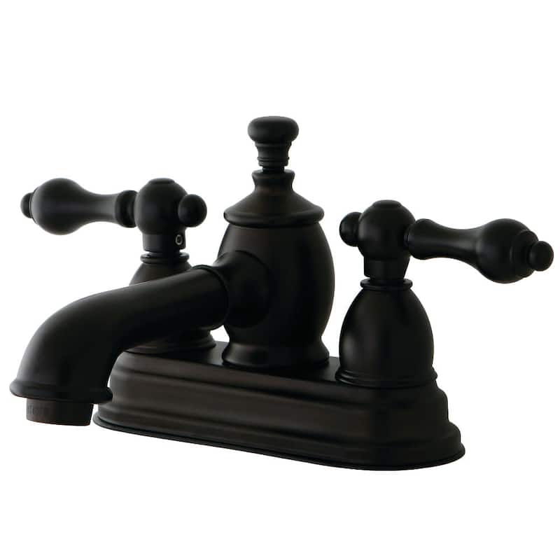 Kingston Brass English Country 1.2 GPM Centerset Bathroom Faucet with - Oil Rubbed Bronze