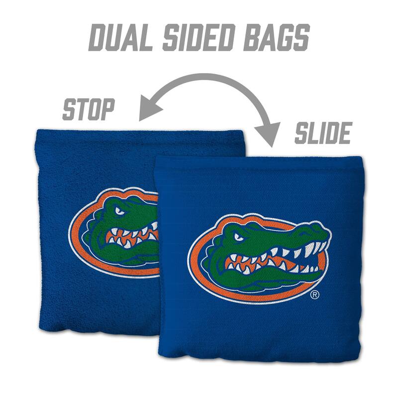 Florida Gators NCAA Dual Sided Pro Stop & Slide Cornhole Bags