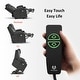 preview thumbnail 27 of 77, MCombo Electric Power Lift Recliner Chair Sofa with Massage and Heat, 3 Positions, USB Ports, Faux Leather
