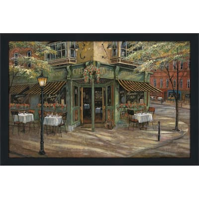 "Mandis Cafe" by Ruane Manning Print on Acrylic