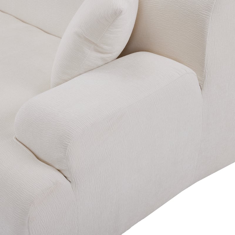 Modern Large L-Shape Modular Sectional Sofa