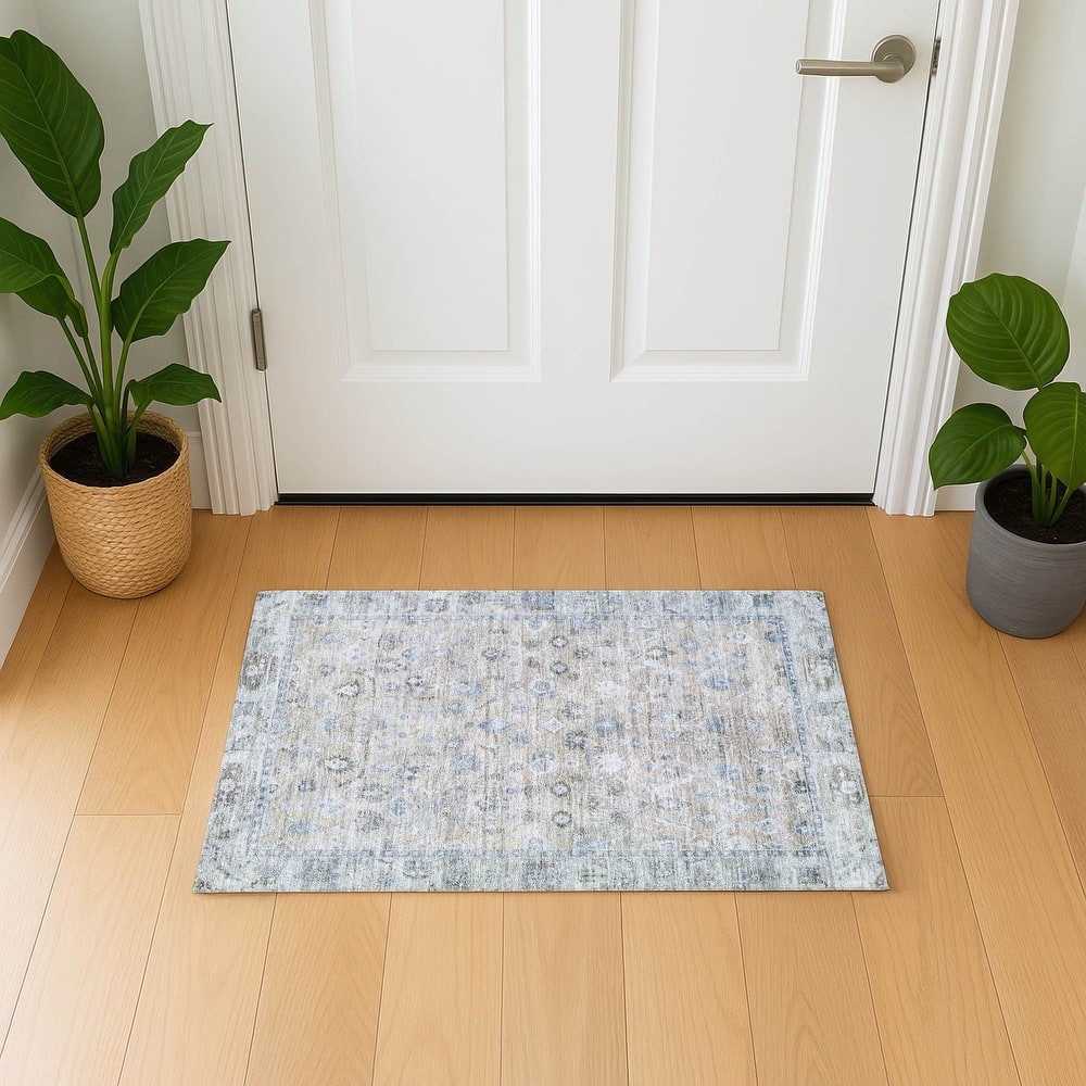 Premium Washable Super Soft Vintage Traditional Mayfield Rug