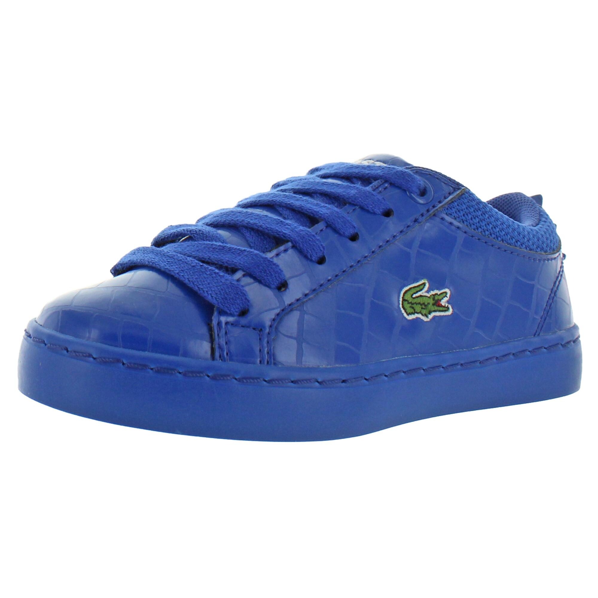 Shop Lacoste Boys Straight Set 119 4 Casual Shoes Little Kid Faux
