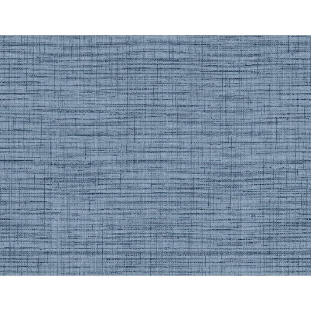 A-Street Prints Salamander Blue Woven Wallpaper