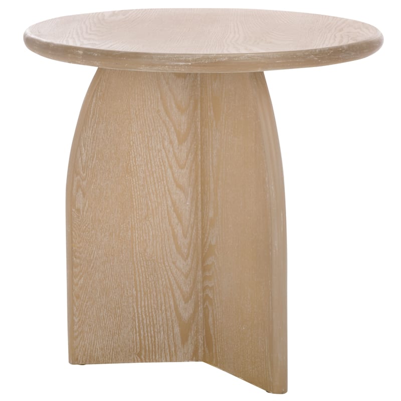 SAFAVIEH Barazi Round Top End Table, Fully Assembled - 20"W x 20"D x 19"H