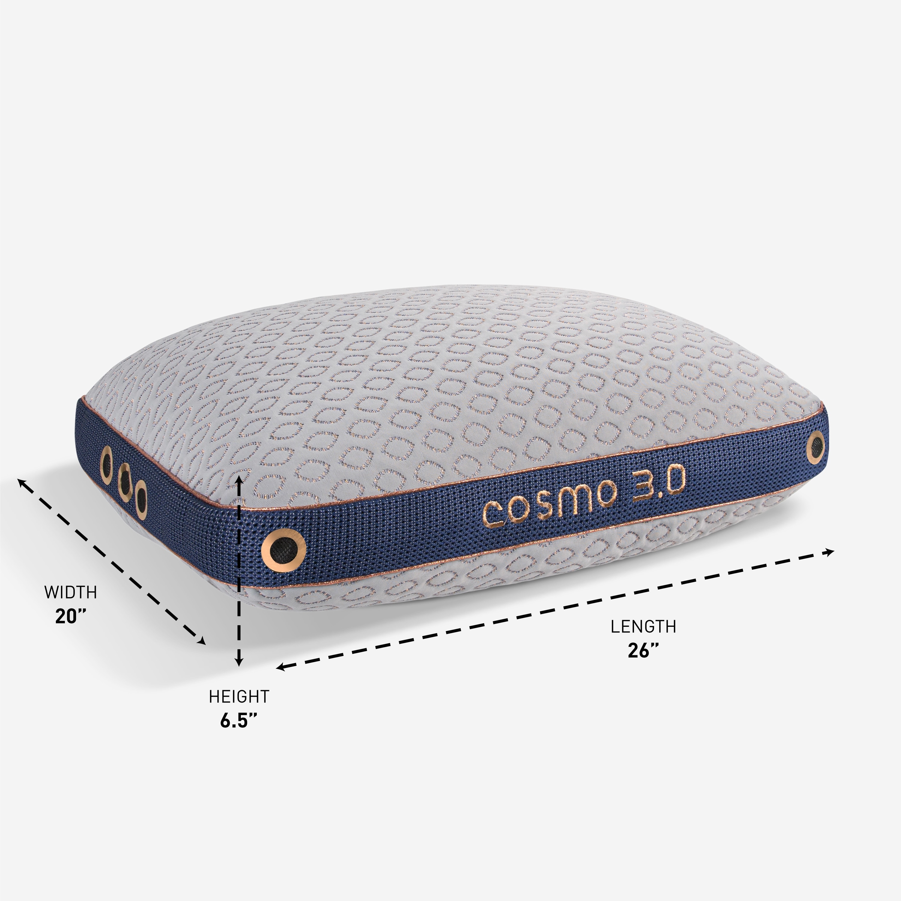 BEDGEAR Cosmo Performance Cooling Pillow for All Sleep Positions Sizes 0.0 1.0 2.0 and 3.0 Soft Bed Pillow Bed Bath Beyond 36596299