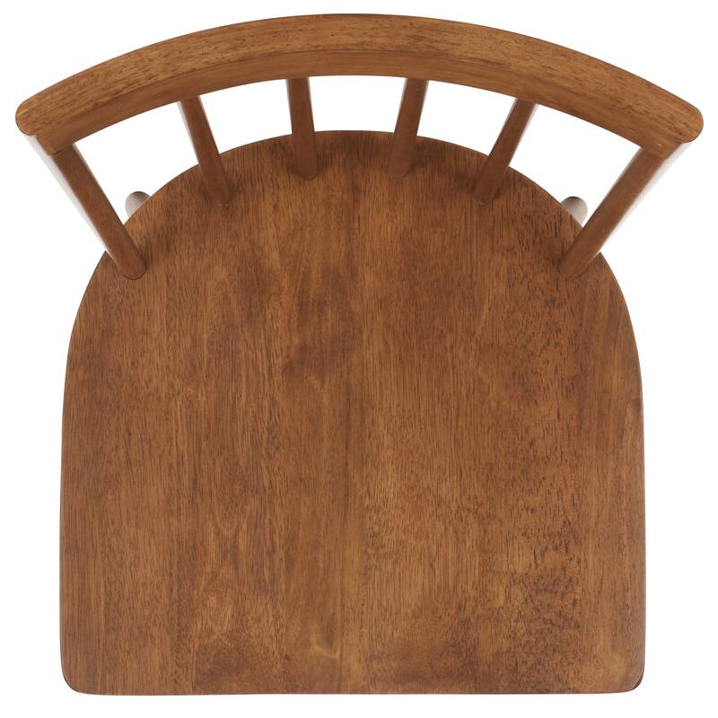 SAFAVIEH HOME Sani 35-inch Spindle Chair (Set of 2) - 17"W x 20"D x 35"H