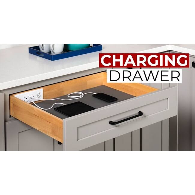 Hardware Resources PVD15-SC Powered Organizer 15" Wide Soft Close