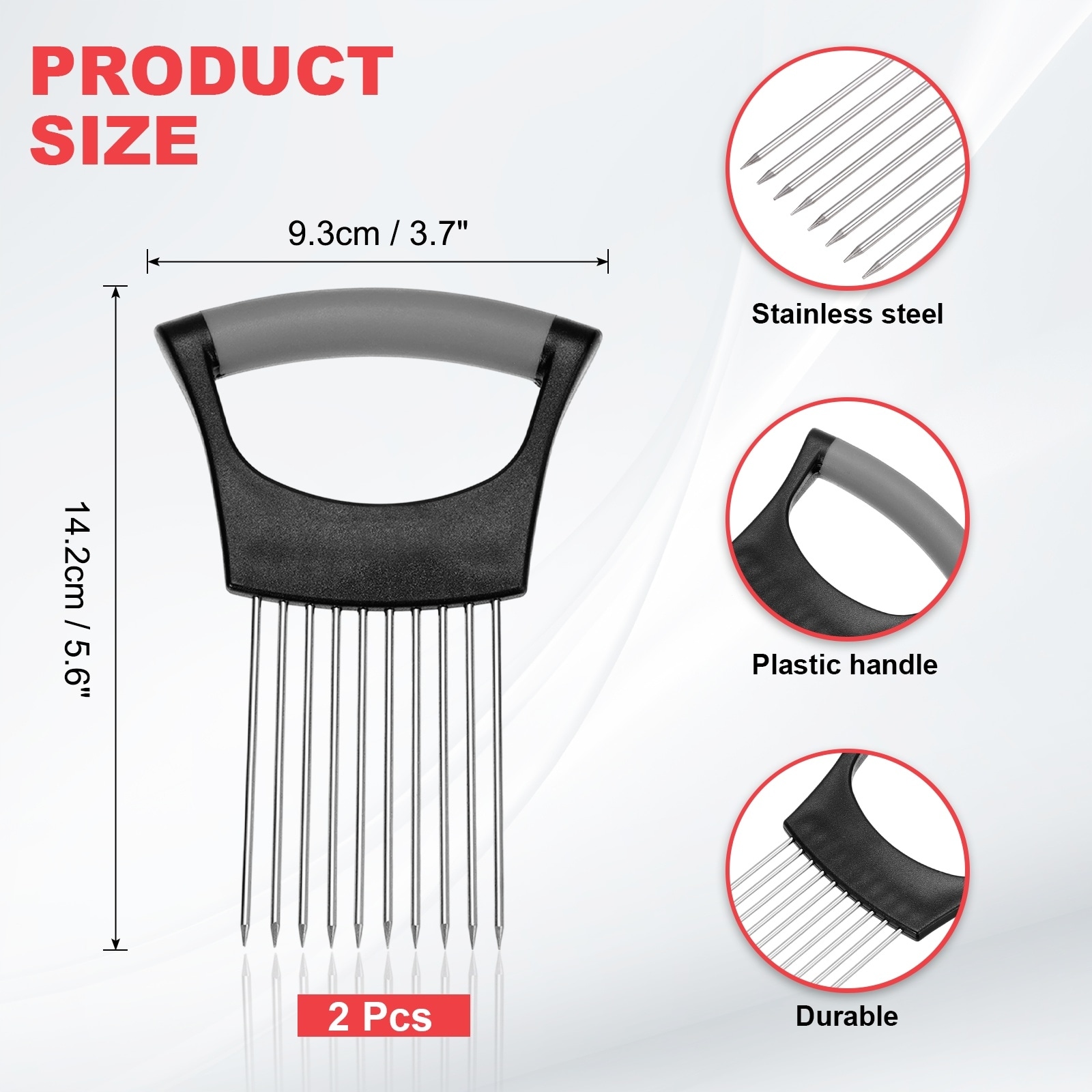 Onion Slicer Holder, Food Cutter Tool