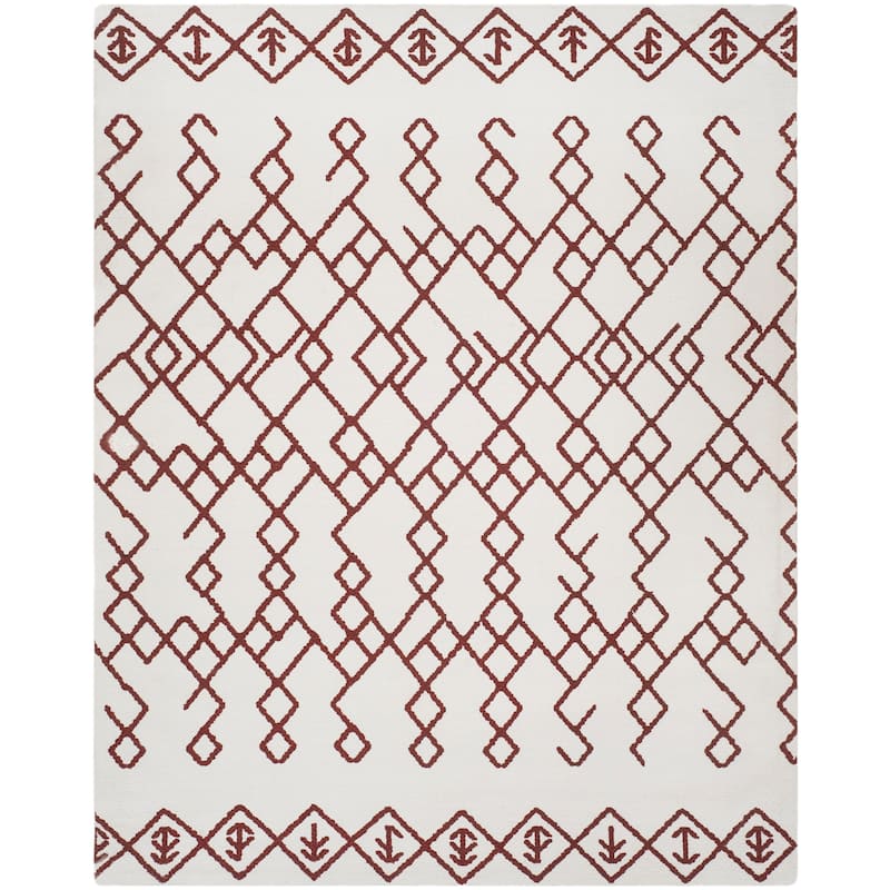 SAFAVIEH Handmade Cedar Brook Jowanka Modern Cotton Rug