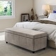 preview thumbnail 29 of 136, WYNDENHALL Stanford Upholstered Storage Ottoman