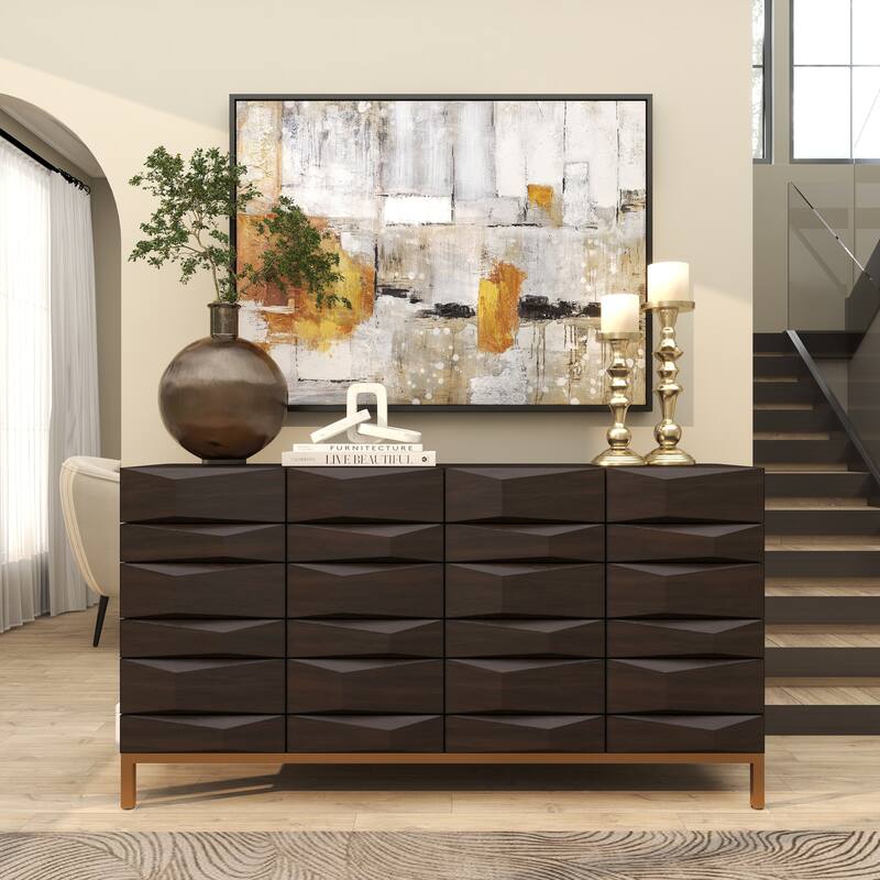 Contemporary Recycled Glass Handmade Ribbed Spanish Bottle Vase - Brown or Clear