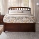 preview thumbnail 12 of 84, Richmond Solid Wood Platform Bed with Footboard & Twin XL Trundle