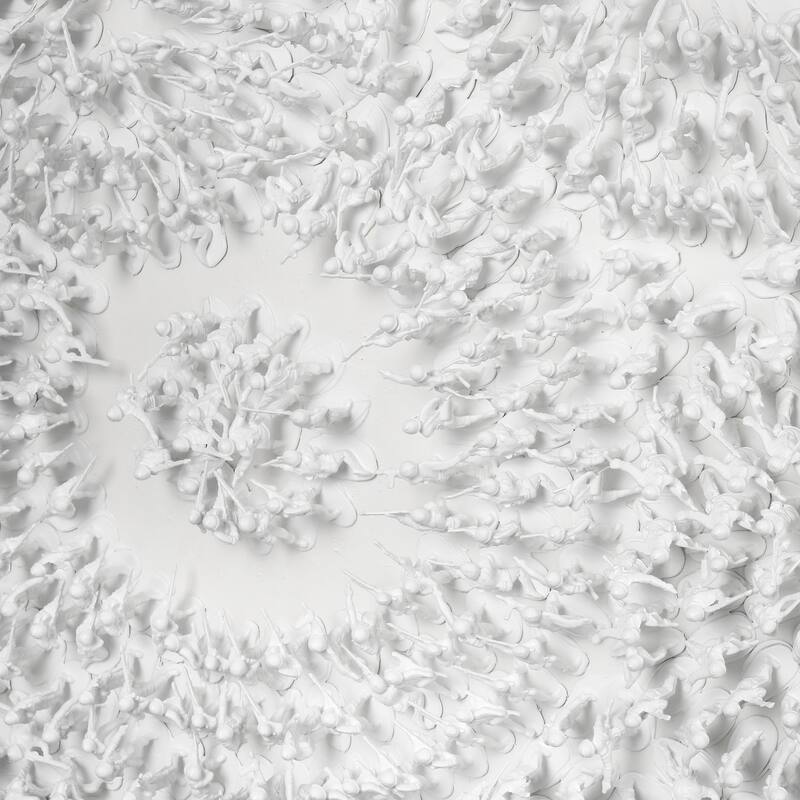 Elk Home Viewpooint White Acrylic 23.75 Inch Wide Wall Art