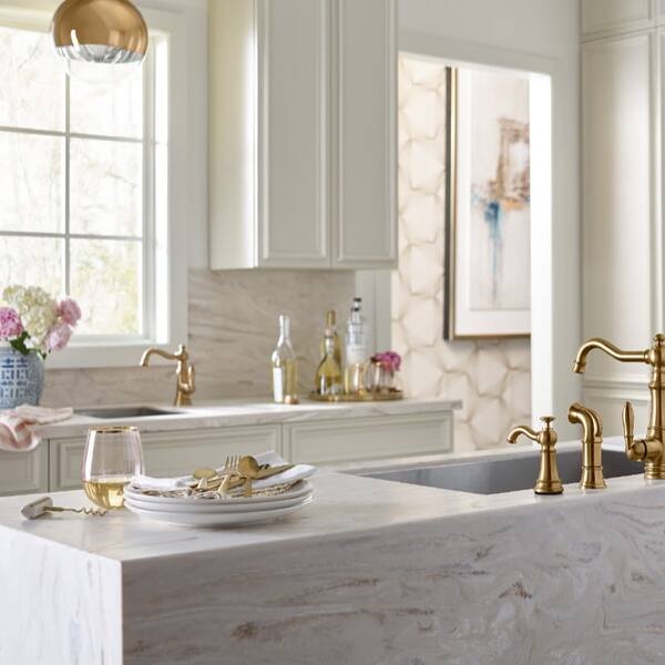 Shop Moen S62101 Weymouth Low Arc Bar Faucet Free Shipping Today