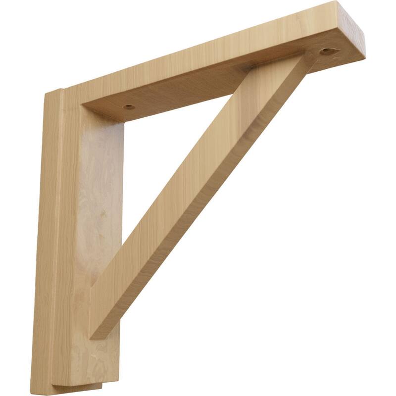 Traditional Shelf Bracket - 2 1/2 W x 10 3/4 D x 10 1/4 H - Cherry