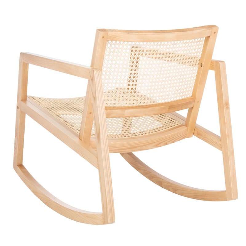 SAFAVIEH Couture Perth Rattan Rocking Chair - 22.8"x34.3"x30.5"