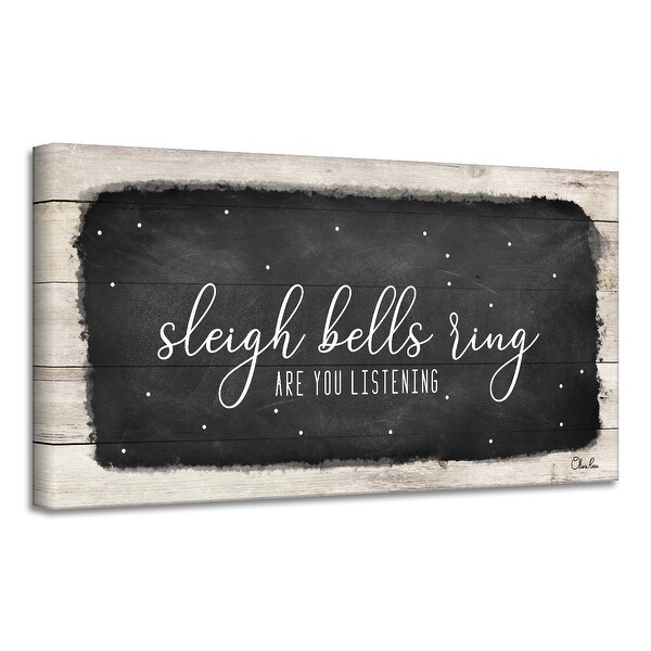 Ready2HangArt 'Sleigh Bells' Holiday Canvas Wall Art by Olivia Rose. Opens flyout.