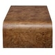 preview thumbnail 4 of 2, Uttermost Carraway Burl Wood Coffee Table