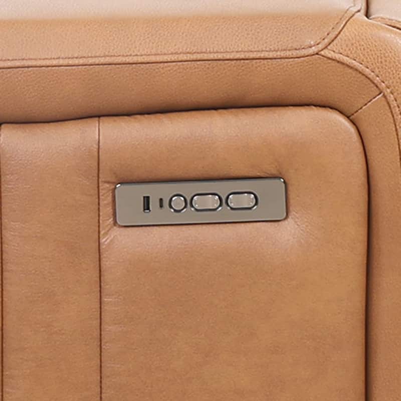 Cavron Leather Match Power Glider Recliner