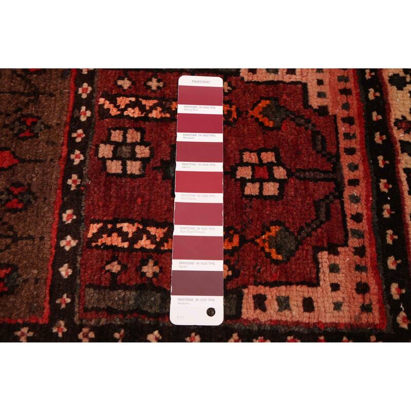 ECARPETGALLERY Hand-knotted Kayseri Vintage Red Wool Rug - 6'1 x 8'9