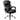 52" Black Executive Ergonomic Adjustable Headrest Swivel Office Chair
