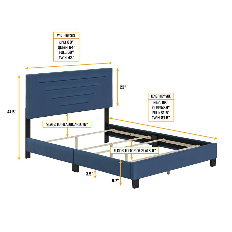 Boyd Sleep Luxembourg Faux Leather Bed Frame