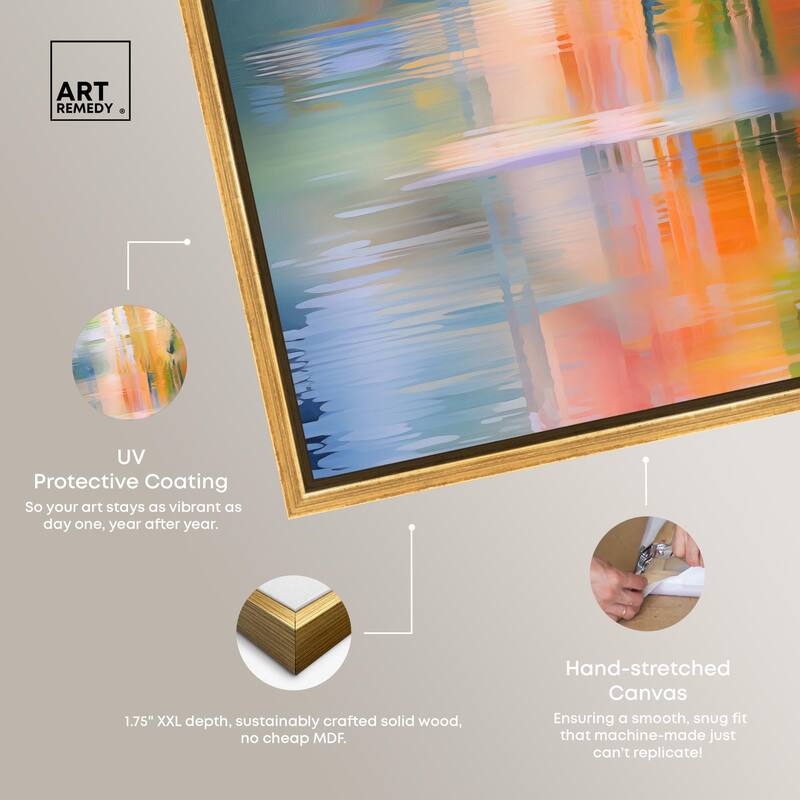 Spectrum's Embrace Canvas by Art Remedy