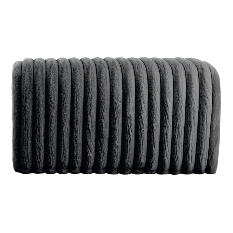 Pet Supplies Ottoman Storage Bench Corduroy Bench Cat's Nest to Hide for the Living Room, Entryway and Bedroom