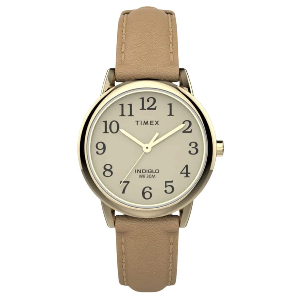 Timex Women's Easy reader Beige Dial Watch - TW2U96200 - One Size