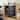 Modern Dresser with Glass Doors & 3 Drawers - 31.5"