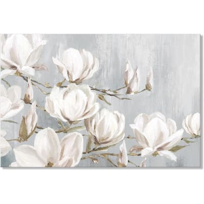Wall Art Flowers Pictures Blossom Floral Artwork Vintage Nature