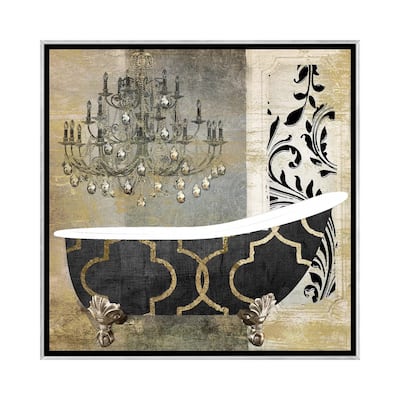 iCanvas "Paris Bath II" by Color Bakery Framed